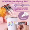 CUKUNAL Bedazzling Kit with 2 pcs Glues And 5 Tools,