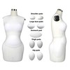 Pro Modular Dress Form Padding Regular Size Kit (20 Pieces)