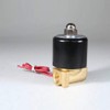 Brass Electric Solenoid Valve, 1/2" 24V DC DN15 Normally Closed