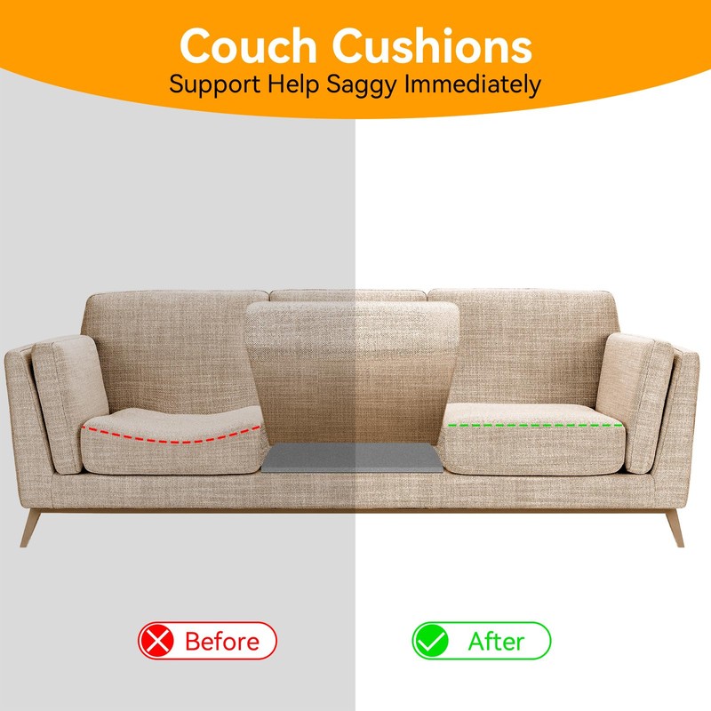 OFKAIS Sofa Cushion Support for Sagging Seat, Sofa Support Boards,