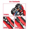 ULTRICS Wire Stripper, 3 in 1 Automatic Wire Cutters, Self-Adjusting