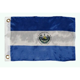 Trade Winds 12x18 12"x18" Country of El Salvador Boat Motorcycle Flag Grommets Premium Fade Resistant