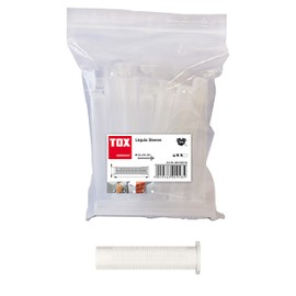 TOX Liquix Mortar Accessories 08460078 Perforated Wall Plugs 20 x 85 mm Pack of 20