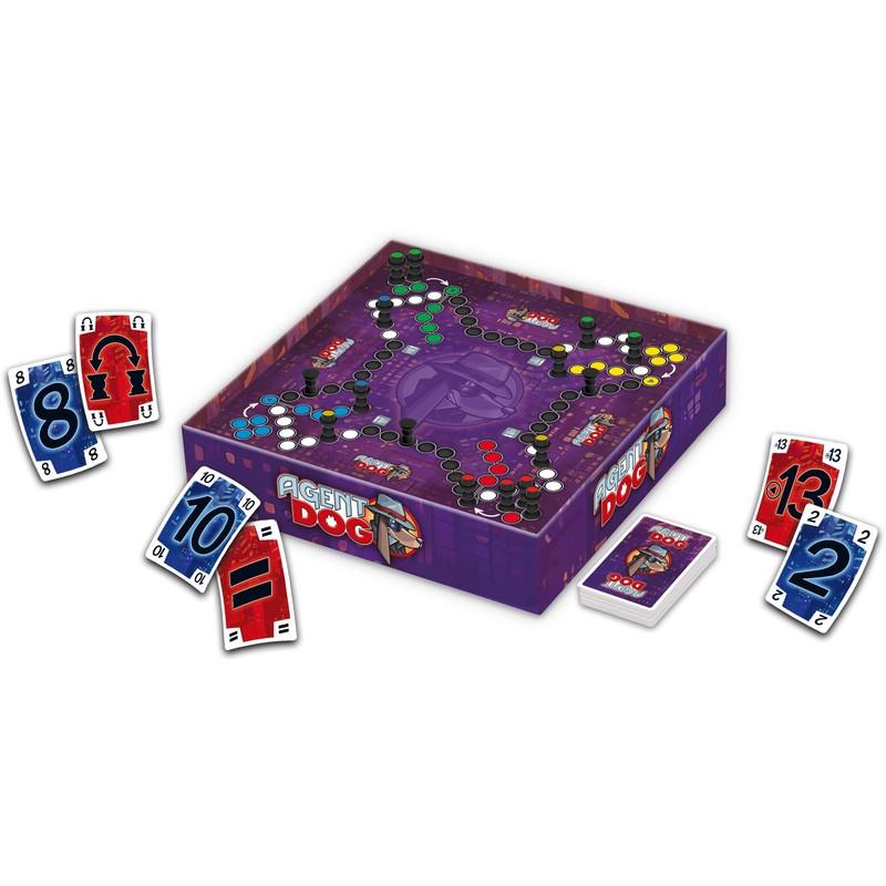 Schmidt Spiele 49454 Agent Dog Family Game, Multi-Colour