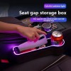 Unbranded Essential Flexible Sturdy Car Seat Gap Storage Box Dual