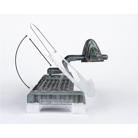 Vu Ryte Memoscape Adjustable Document Copy Holder, in-Line with Monitor Minimizing Head and Neck Movement, Holds 100 Sheets and Personal Technology, 12" Wide, Includes Side Arm, Camo (VUR 4080)