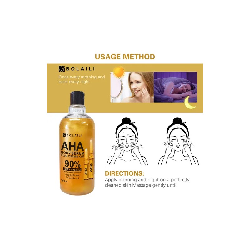 Srum Ce Gold, 24 K, Hidroxicidos Alfa, 500 Ml, Vitamina