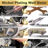 Egofine 11 Piece Flex Head Ratcheting Wrench Set, Metric Wrench