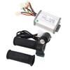 48V 1000W Motor Brushed Controller Twist Throttle with Lock Key