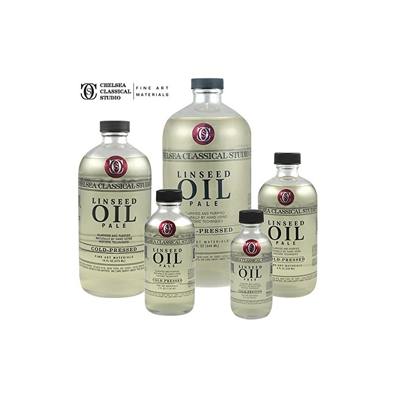 Chelsea Classical Studio Linseed Oil Paint Medium - Cold Pressed