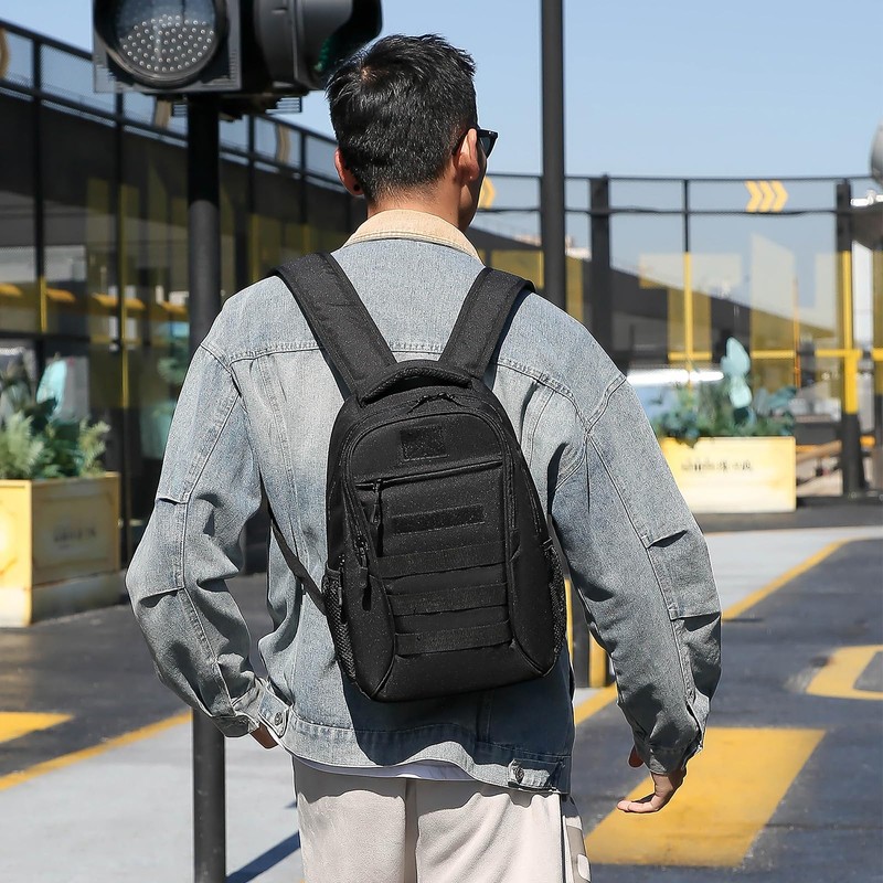 Explokit 15L 25L Tactical Backpack Small Military Molle Rucksack School