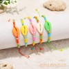 Handcess Boho Anklet Colourful Beads Anklet Adjustable Shell Anklet Beads
