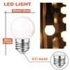 MZyoyo LED Night Light Bulb,E26 G45 G14 Base 1W Soft