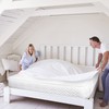 Waterproof Mattress Protector, 160 x 200 cm Fitted Sheet, Breathable