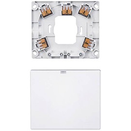 Schneider Electric Schneider Electric Merten Herd-und Ger?teanschlussdose, Aufputz mit 2 Ausg?ngen und Steckklemmen inkl. Wago Verbindungsklemmen, Polarweiss, MEG1011-9019