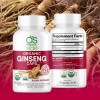 Os Organic Side Ginseng 60 Cápsulas Energía Stress