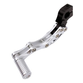 Meliore Universal Aluminum Kick Pedal Dio ZX JOG Zoomer Bite Today Joker ZR Axis BW'S Billet Custom Dress Up Parts Silver