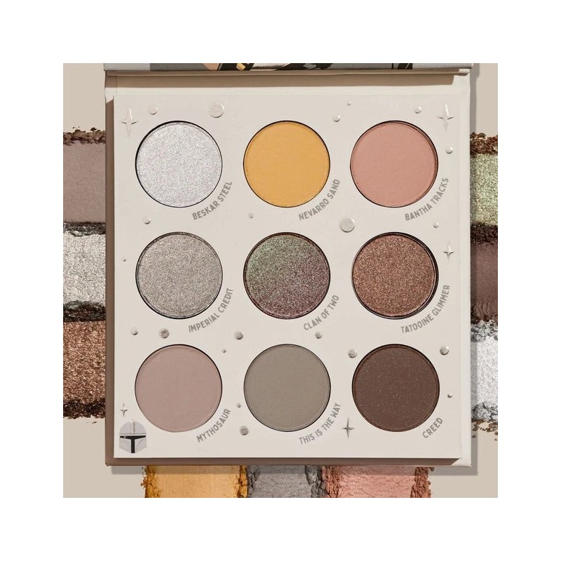Colourpop The Mandalorian Shadow Palette- Full Size- 9 Shade Palette-