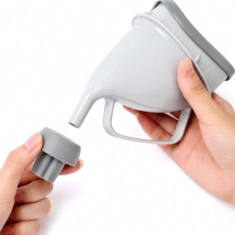 Portable Urinal Funnel for Travel and Outdoor Use – Lightweight