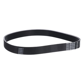 sourcing map 220J8 PJ V-Ribbed Belt 8 Ribs 22" Length x 0.74" Width x 0.14" Height, EPDM Rubber Poly V Belt, Multi Wedge Micro V Belt