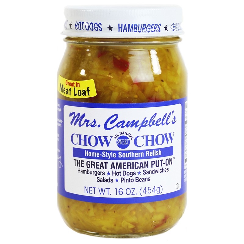 Mrs. Campbell's All Natural Sweet Southern Chow Chow Relish, 16