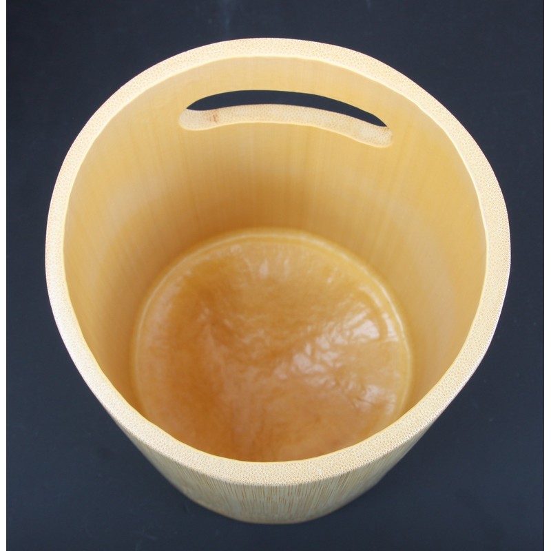 yamako- Round Bamboo Wine Cooler 12335