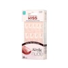 Kiss Salon Acrylic Nude French Nails 28 Count (Breathtaking) (3
