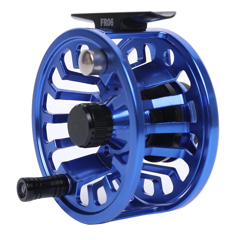 Raprance Fly Fishing Reel,CNC-Machined Aluminum Alloy Fly Reel Large Arbor