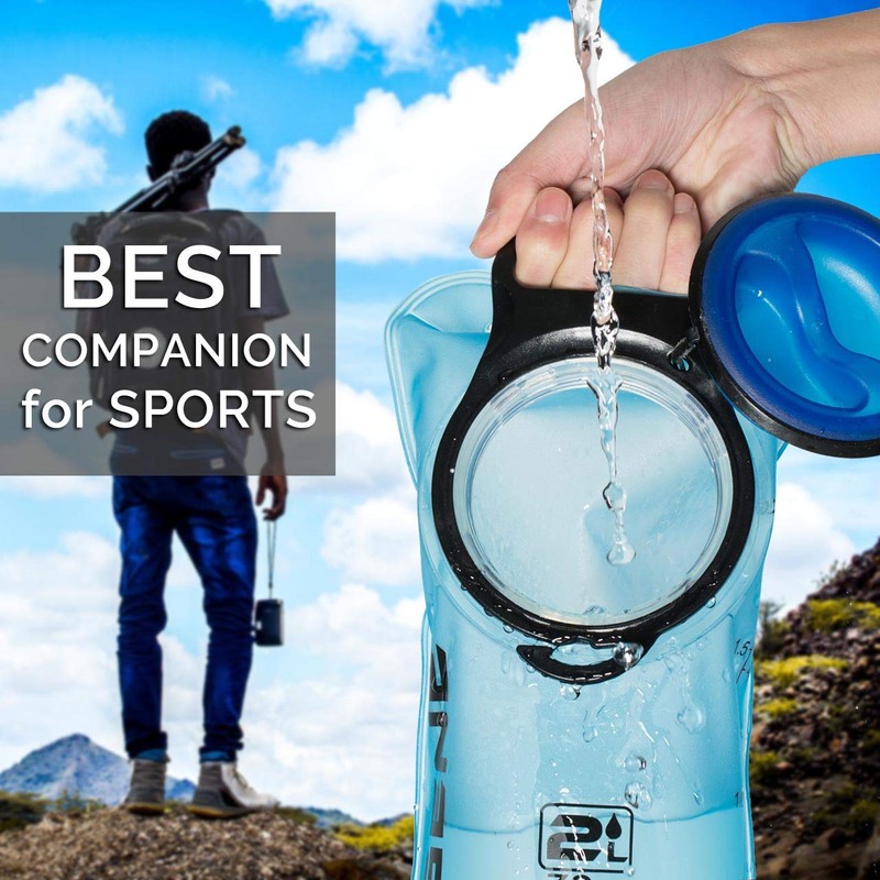 CybGene Hydration Bladder, Hydration Bag with Hose, Water Container Hydration