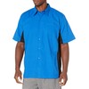 Chef Code Men's Utility Work Shirt with Button Front and