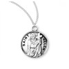 Everlasting Light Jewelry 925 Sterling Silver Saint Helen Pendant Medal