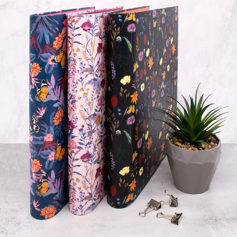 Pukka Pad, Bloom A4 Preloaded Rollbound Ringbinder – includes Personal