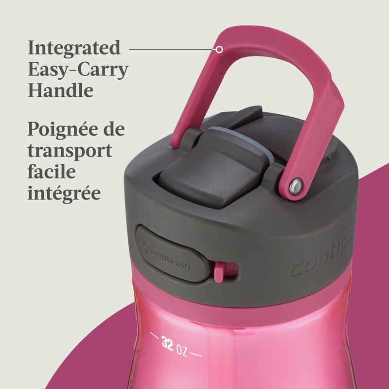 Contigo Ashland 2.0 Water Bottle with Straw and Leak-Proof Locking
