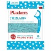 Plackers Twin-Line Dental Floss Picks, Designed with Two High Assorted