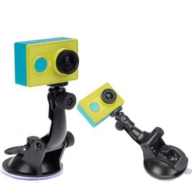 Walway Action Camera Car Suction Cup Mount+ Tripod Adapter for GOPRO Hero 6/5/5 Session/4 Session/4/3+/3/2/1, and Other Action Camera