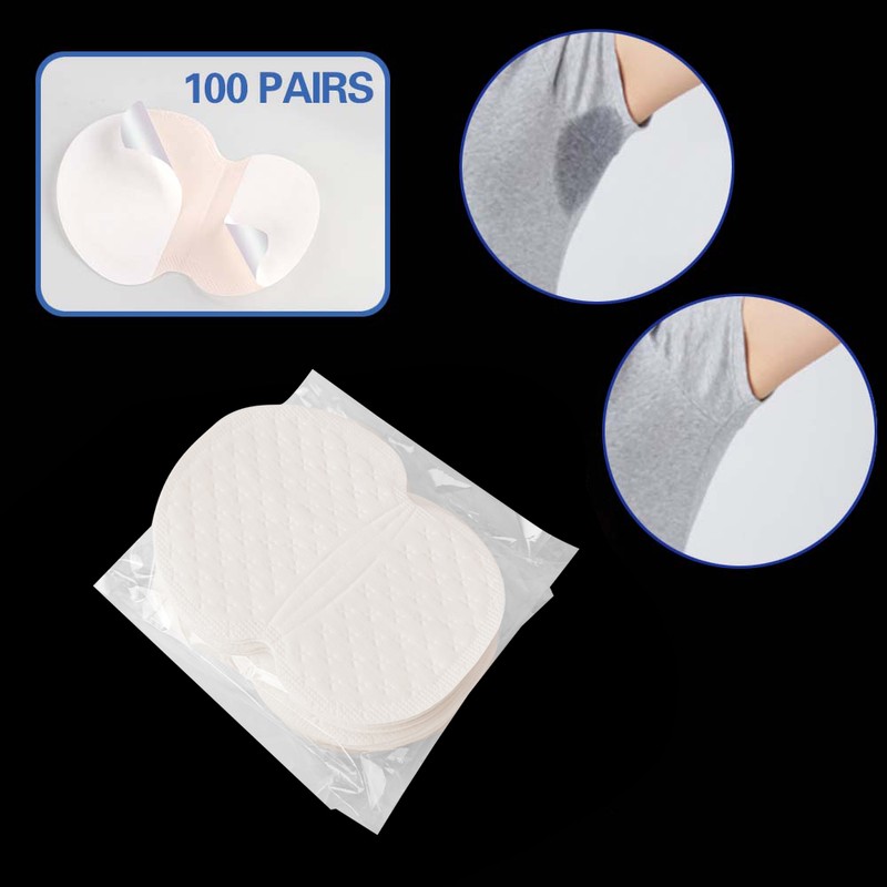 Underarm Sweat Pads Invisible Armpit Sweat Pads Disposable Dress Shields