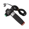 1Pair E Bike Throttle Grip 4 Lights Double Circle Accelerator