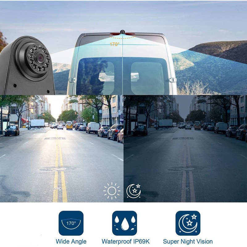 Sprinter Brake Light Backup Camera Compatible for Sprinter W906 324H