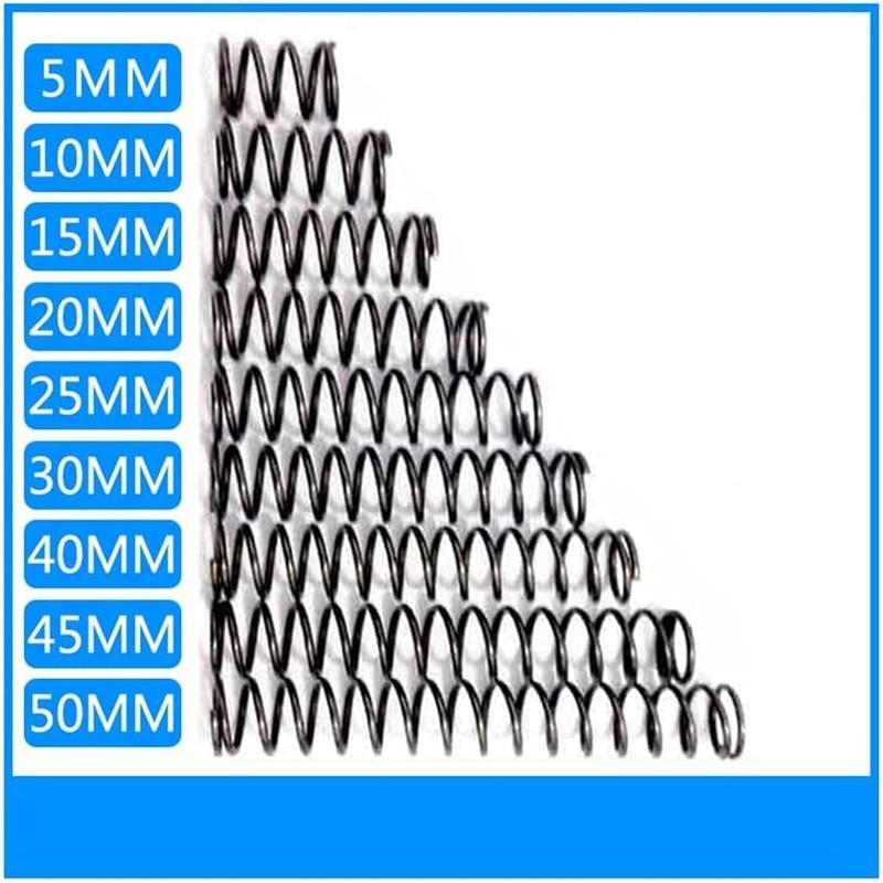 Edinstry Compression Springs, 10 Pcs Stainless Steel Spring Tension Spring