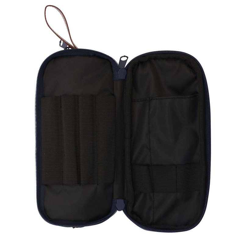 Denim Resonate Pen Case [Patchwork] Pencil Case Popular LDD-REPN-101
