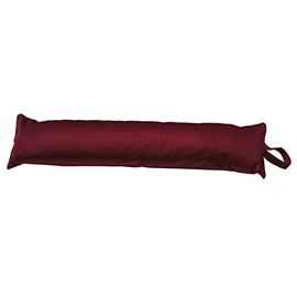 Classic Home Store Draught Excluder Cord Door Corduroy Cotton Cold Draft Stopper 2ft 6" (Wine)