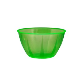 Party Essentials FBA_N341945 Hard Plastic 24-Ounce Small Serving Bowls, Green