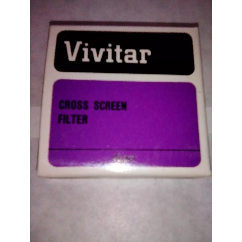 Vivitar 46mm Cross Screen Filter From My Closed Shop