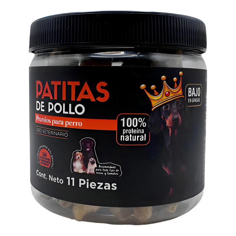 Duke's Premios Para Perros Patitas de Pollo 11 Pz Proteina