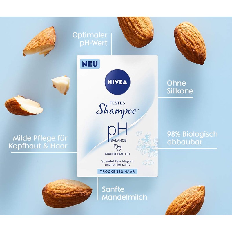 Nivea Shampoo Bar pH balance