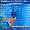 Pool Skimmer Basket Hook, Universal Skimmer Basket Handle for Inground