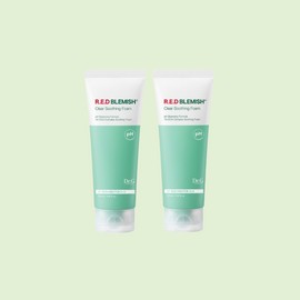 Dr.G Mildly Acidic Red Blemish Clear Soothing Foam 150ml 2pcs / 닥터지 약산성 레드 블레미쉬 클리어 수딩 폼 150ml 2개