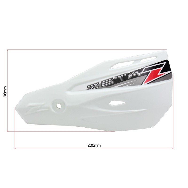 Zeta Hand Dish x2 White, White