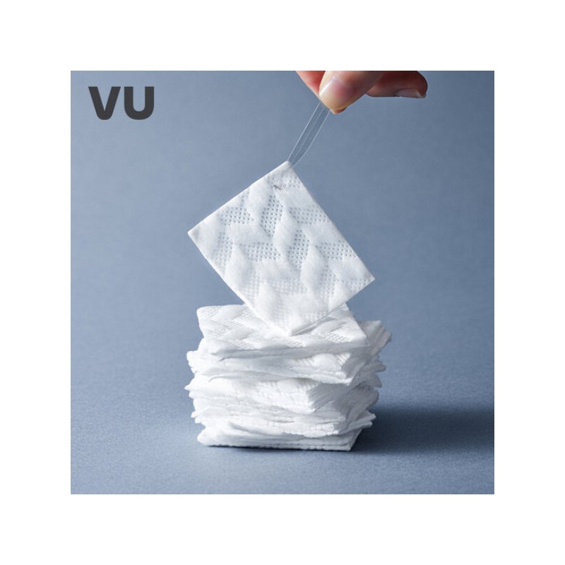 VIEW/Pure Cotton/Hypoallergenic/Embossing/Facial Cotton