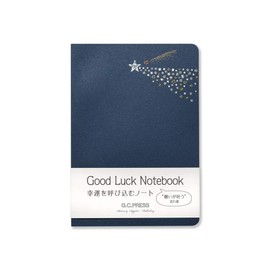 G.C.PRESS 751-02 Design Notebook, B6, Shooting Star, 7.2 x 5.0 inches (182 x 128 mm), 160 Pages, 0.2 inch (5 mm) Square